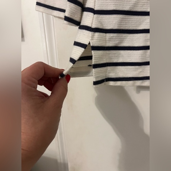 Medium striped boatneck shirt (J113) - Picture 3 of 6